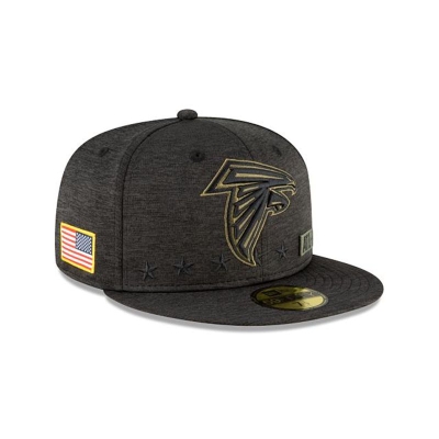 Sapca New Era Atlanta Falcons NFL Salute To Service 59FIFTY Fitted - Negrii